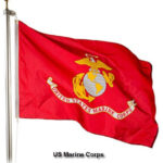 US Marine Corps Flag Made in the USA