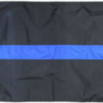 Thin Blue Line Flag