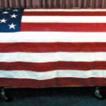 Official Veterans Administration Cotton Flag