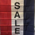 SALE Vertical Flag