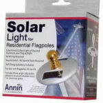Annin Solar House Flagpole Light