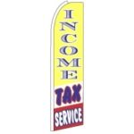 Income Tax Feather Flag