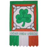 Irish Welcome House Flag