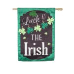 Luck O the Irish House Flag