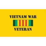 Vietnam Veteran  3×5 Flag Made in the USA