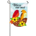 Bless Our Nest Garden Flag