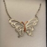 Flight of Fancy Butterfly Necklace