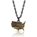 Home of the Brave USA Necklace