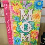 Mothers Day Happy Mom Garden Flag