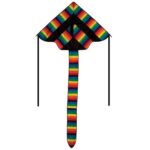 Rainbow Stripe 70″ Fly-Hi Kite