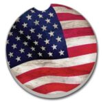 US Flag Car Coaster
