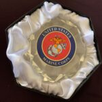 US Marine Corps Diamond Paperweight