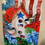 We the People Birdhouse House Flag