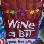 Wine a Bit House Flag