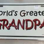 World’s Greatest Grandpa License Plate
