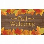 Fall Welcome 3’x5′ Flag Made in USA