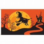 Witch Halloween 3’x5′ Flag Made in USA