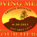 Granite Mountain 19 Hotshots Commemorative Flag